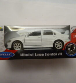 Welly - Scale 1 : 34 - MITSUBISHI LANCER EVOLUTION VIII - White