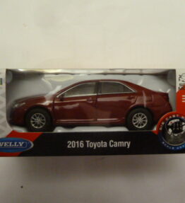 Welly - Scale 1 : 34 - 2016 TOYOTA CAMRY - Burgundy red