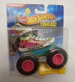 Hotwheels - 2026 - Monster Trucks - SNEAKERHEAD - Back to Basics - # 4 / 8 - Sports shoe on wheels - Orange, white and green