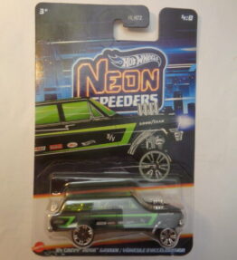 Hotwheels - 2025 - Neon Speeders - '64 CHEVY NOVA GASSER / VEHICULE D'ACCELERTION - # 4 : 8 - Black