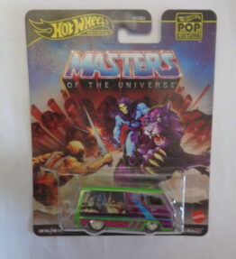 Hotwheels - 2025 - Premium - Pop Culture - Masters of the Universe - '66 DODGE A100 - Purple nd green - Metal base