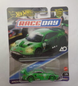Hotwheels - 2024 - Premium - Car Culture - Race Day - "REXY" PORSCHE 911 GT3 R (992) - 1/5 - Green