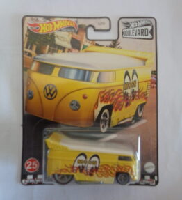Hotwheels - 2020 - Premium - Boulevard - VOLKSWAGEN DRAG BUS - Moon - # 25 - Yellow - Metal base