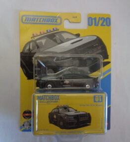 Matchbox - 2026 - Collectors - 2023 DODGE CHARGER PURSUIT - 01/20 - Police car - State Trooper - Black