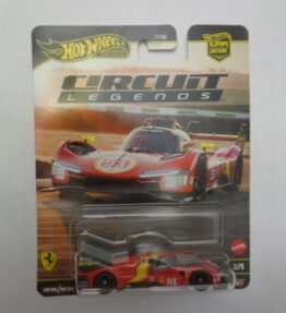 Hotwheels - 2024 - Premium - Car Culture - Circuit Legends - FERRARI 499P = 2/5 - Red