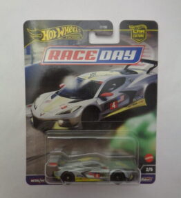 Hotwheels - 2024 - Premium - Car Culture - Race Day - CORVETTE C8.R - 2/5 - Silver
