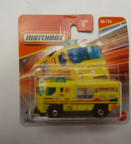 Matchbox - 2026 - Mainline - BLAZE BLASTER II - 66/125 - Fire engine - Yellow