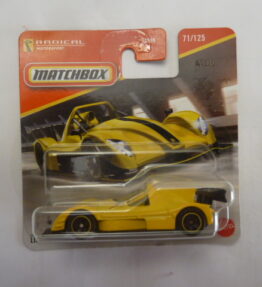 Matchbox - 2026 - Mainline - RADICAL SR3 XXR - 71/125 - Sports car - Yellow