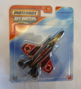Matchbox - 2026 - Sky Busters - F-35 B LIGHTNING II - # 20/32 - Fighter jet - Black and red
