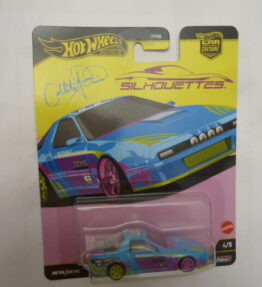 Hotwheels - 2024 - Premium - Car Culture - Silhouettes - MAZDA RX7 FC PANDEM - 4/5 - Light blue