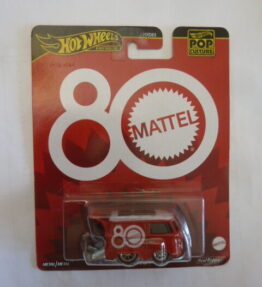 Hotwheels - 2024 - Premium - Pop Culture - 80 Years Mattel - KOOL KOMBI - Truncated Volkswagen van - Red