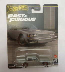 Hotwheels - 2024 - Premium - Fast & Furious - 1987 CHEVY CAPRICE - 3/5 - Furious 7 - Light grey - Metal base