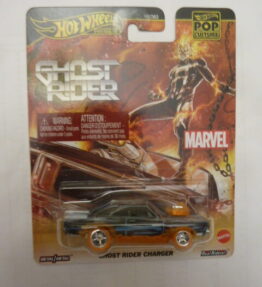 Hotwheels - 2024 - Premium - Pop Culture - Marvel - Ghost Rider - GHOST RIDER CHARGER - Black