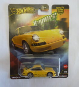 Hotwheels - 2024 - Premium - Car Culture - Hammer Drops - PORSCHE 911 CARRERA RS 2.7 - 4/5 - Yellow