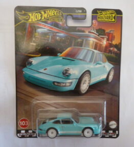 Hotwheels - 2020 - Premium - Boulevard - PORSCHE 964 - # 103 - Turquoise