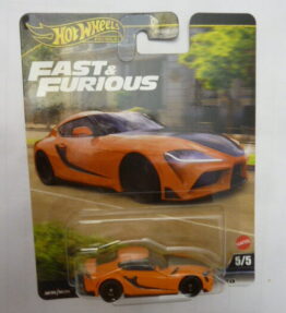 Hotwheels - 2024 - Premium - Fast & Furious - 2021 TOYOTA GR SUPRA - F9 The Fast Saga - 5/5 - Orange