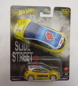 Hotwheels - 2023 - Premium - Car Culture - Slide Street - 2023 TOYOTA GR COROLLA - 3/5 - Yellow