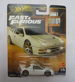 Hotwheels - 2023 - Premium - Fast & Furious - FORD RS200 - 2/5 - White