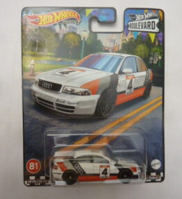 Hotwheels - 2020 - Premium - Boulevard - AUDI S4 QUATTRO - # 81 - White