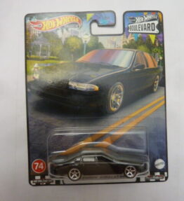 Hotwheels - 2020 - Premium - Boulevard - '96 CHEVY IMPALA SS - # 74 - Black