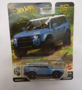 Hotwheels - 2024 - Premium - Car Culture - 2024 TOYOTA LAND CRUISER - 5/5 - Blue grey