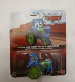 Mattel - 2021 - Disney Pixar Cars - Cars 3 - CLUTCH AND RACING TRACTOR - Blue and light green *