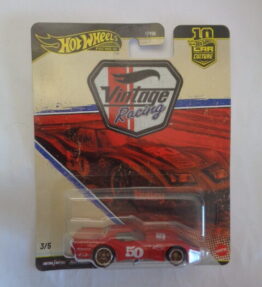 Hotwheels - 2026 - Premium - Car Culture - Vintage Racing - '76 GREENWOOD CORVETTE - 3/5 - Red - Metal base