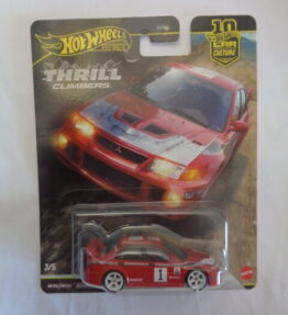 Hotwheels - 2026 - Premium - Car Culture - Thrill Climbers - MITSUBISHI LANCER EVOLUTION VI - 3/5 - Red