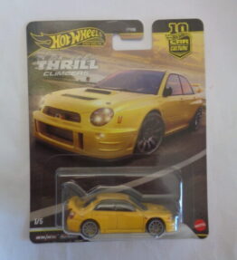 Hotwheels - 2026 - Premium - Car Culture - Thrill Climbers - SUBARU IMPREZA WRX - 1/5 - Yellow
