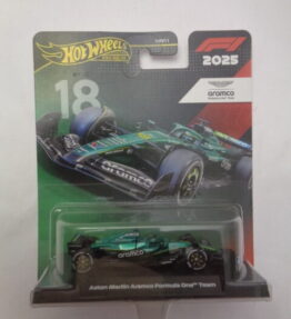 Hotwheels - 2025 - Premium - Formula 1 - ASTON MARTIN ARAMCO FORMULA ONE TEAM - # 18 - Green metallic