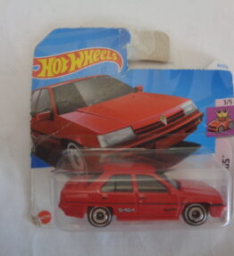 Hotwheels - 2023 - Mainline - PROTON SAGA - 41/250 - 3/5 - Compact Kings - Red