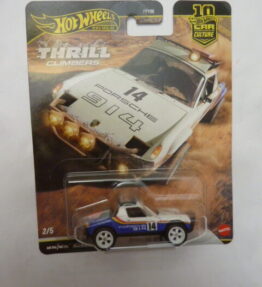 Hotwheels - 2026 - Premium - Car Culture - Thrill Climbers - PORSCHE 914 SAFARI - 2/5 - Blue and white
