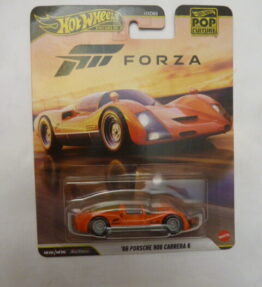 Hotwheels - 2025 - Premium - Pop Culture - Forza - '66 PORSCHE 906 CARRERA 6 - Orange red