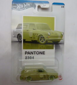 Hotwheels - 2026 - Silver Series - Pantone 2304 - CUSTOM / PERSONNALISE '69 VOLKSWAGEN SQUAREBACK - # 2/6 - Light cabbage green
