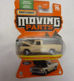 Matchbox - 2022 - Moving Parts - 70 Years - 1963 FORD F-100 - 17/54 - Pickup truck - Light beige - Metal base