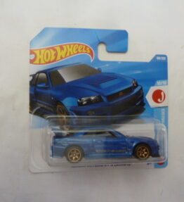 Hotwheels - 2026 - Mainline - NISSAN SKYLINE GT-R (BNR34) - 199/250 - 10/10 - HW J-Imports / Importations Japonaises - Blue metallic