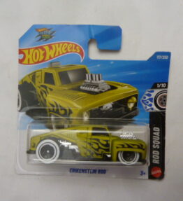 Hotwheels - 2026 - Mainline - Let's Race - Attack T-Rex - ERIKENSTEIN ROD - 117/250 - 1/10 - Rod Squad - Greenish yellow