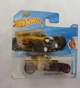 Hotwheels - 2026 - Mainline - Let's Race - Attack T-Rex - BONE SHAKER - 139/250 - 5/5 - HW Fan Driven - Gold