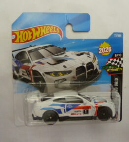 Hotwheels - 2026 - Mainline - BMW M4 GT3 - 73/250 - 5/10 - HW Starting Grid - Racing car - White
