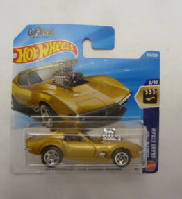 Hotwheels - 2026 - Mainline - '68 CORVETTE - GAS MONKEY GARAGE - 214/250 - 6/10 - Screen Time / Grand Ecran - Gold