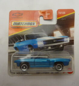Matchbox - 2024 - Mainline - 1969 CAMARO SS 396 - 72/125 - Turquoise blue