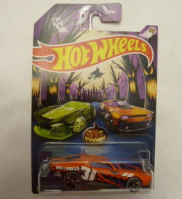 Hotwheels - 2023 - Long Cards - MUSCLE BOUND - 4/5 - Orange - Part of Halloween Series