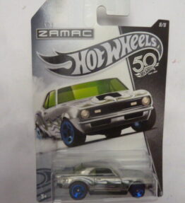 Hotwheels - 2018 - Long Cards - Zamac Flames Series - '68 COPO CAMARO - 8/8 - 50 Years Hot Wheels Anniversary Edition