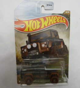 Hotwheels - 2023 - Long Cards - '15 LAND ROVER DEFENDER DOUBLE CAB - 5/5 - Pickup truck - Black - Part of Off Road Trucks Mud Runners Series