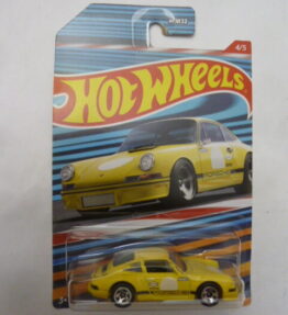 Hotwheels - 2021 - Long Cards - '71 PORSCHE 911 - 4/5 - Yellow - Part of Racing Circuit Series