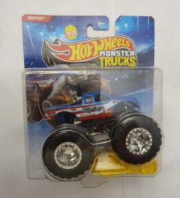Hotwheels - 2026 - Monster Trucks - Single - BIGFOOT - Pickup truck - Blue with red stripes